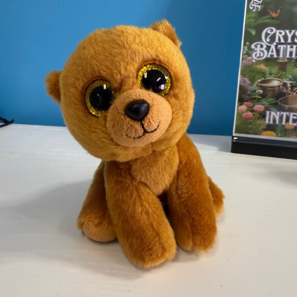 TY Beanie Boo Brownie Bear 6” Plush EUC | VelveTy Soft Stuffed Animal